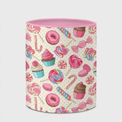 Кружка 3D Радости для сладости, цвет: 3D-белый + розовый — фото 2