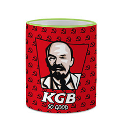 Кружка 3D KGB: So Good, цвет: 3D-светло-зеленый кант — фото 2