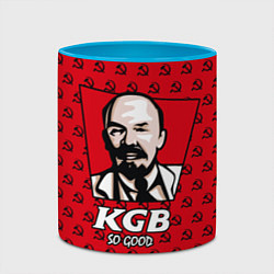 Кружка 3D KGB: So Good, цвет: 3D-белый + небесно-голубой — фото 2