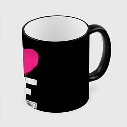 Кружка цветная Love Heart
