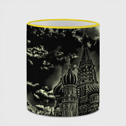 Кружка 3D Dark Kremlin, цвет: 3D-желтый кант — фото 2