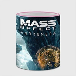 Кружка 3D Mass Effect: Andromeda, цвет: 3D-розовый кант — фото 2