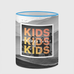 Кружка 3D One Republic: Kids, цвет: 3D-небесно-голубой кант — фото 2