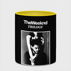 Кружка 3D The Weeknd: Trilogy, цвет: 3D-белый + желтый — фото 2