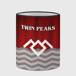 Кружка 3D Twin Peaks, цвет: 3D-черный кант — фото 2