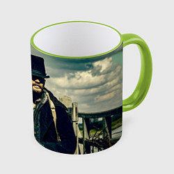 Кружка 3D Taboo, цвет: 3D-светло-зеленый кант