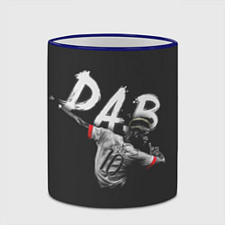 Кружка 3D Paul Pogba: Dab, цвет: 3D-синий кант — фото 2