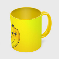 Кружка 3D Just Banana (Yellow), цвет: 3D-белый + желтый