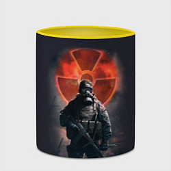 Кружка 3D STALKER: Red Sun, цвет: 3D-белый + желтый — фото 2