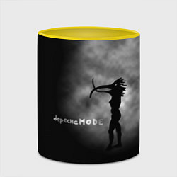 Кружка 3D Depeche Mode, цвет: 3D-белый + желтый — фото 2