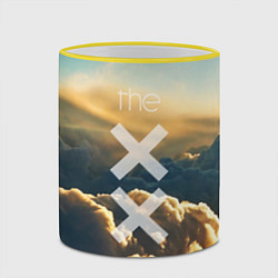 Кружка 3D The XX: Clouds, цвет: 3D-желтый кант — фото 2