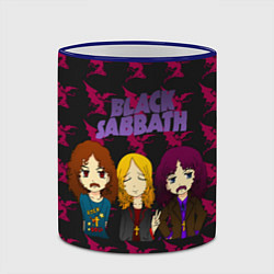 Кружка 3D Группа Black Sabbath, цвет: 3D-синий кант — фото 2