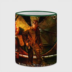 Кружка 3D Abney Park, цвет: 3D-зеленый кант — фото 2