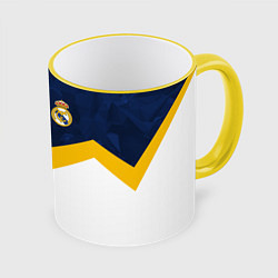 Кружка 3D Real Madrid FC: Sport, цвет: 3D-желтый кант