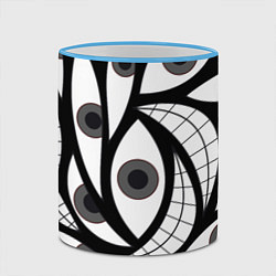 Кружка 3D Alchemist Eyes, цвет: 3D-небесно-голубой кант — фото 2