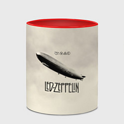 Кружка 3D Led Zeppelin: Fly, цвет: 3D-белый + красный — фото 2