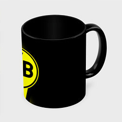 Кружка 3D FC Borussia Dortmund: Storm, цвет: 3D-белый + черный