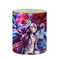 Кружка 3D No Game No Life Zero, цвет: 3D-светло-зеленый кант — фото 2