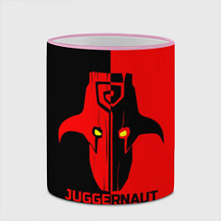 Кружка 3D Juggernaut Blood, цвет: 3D-розовый кант — фото 2