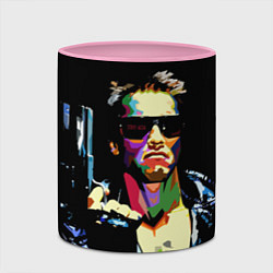 Кружка 3D Terminator Art, цвет: 3D-белый + розовый — фото 2