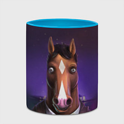 Кружка 3D BoJack, цвет: 3D-белый + небесно-голубой — фото 2