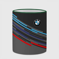 Кружка 3D BMW BRAND COLOR, цвет: 3D-зеленый кант — фото 2