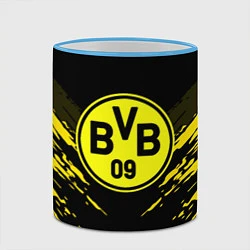 Кружка 3D Borussia FC: Sport Fashion, цвет: 3D-небесно-голубой кант — фото 2