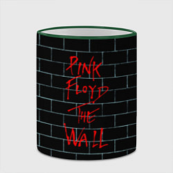 Кружка 3D Pink Floyd: The Wall, цвет: 3D-зеленый кант — фото 2