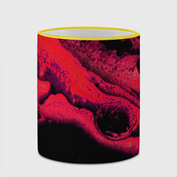 Кружка 3D Краски марса, цвет: 3D-желтый кант — фото 2