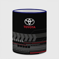 Кружка 3D Toyota TRD, цвет: 3D-синий кант — фото 2