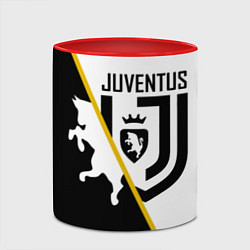 Кружка 3D FC Juventus: Football Point, цвет: 3D-белый + красный — фото 2