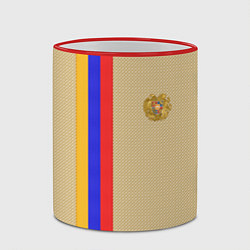 Кружка 3D Armenia Style, цвет: 3D-красный кант — фото 2