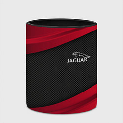 Кружка 3D Jaguar: Red Sport, цвет: 3D-белый + черный — фото 2