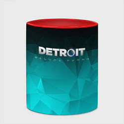 Кружка 3D Detroit: Become Human, цвет: 3D-белый + красный — фото 2