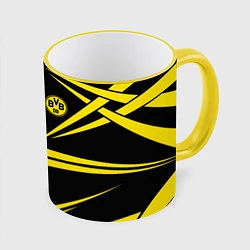 Кружка 3D FC Borussia: BVB Sport, цвет: 3D-желтый кант