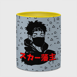 Кружка 3D Scarlxrd: Japan Style, цвет: 3D-белый + желтый — фото 2