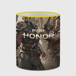 Кружка 3D For Honor, цвет: 3D-желтый кант — фото 2