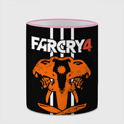 Кружка 3D Far Cry 4: Orange Elephant, цвет: 3D-розовый кант — фото 2