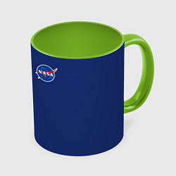 Кружка 3D NASA: Special Form, цвет: 3D-белый + светло-зеленый