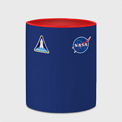 Кружка 3D NASA: Special Form, цвет: 3D-белый + красный — фото 2