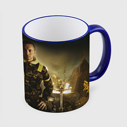 Кружка 3D 21 Pilots Boys, цвет: 3D-синий кант