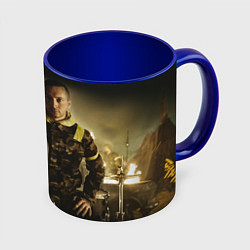 Кружка 3D 21 Pilots Boys, цвет: 3D-белый + синий