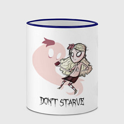 Кружка 3D Don't Starve: Wendy, цвет: 3D-синий кант — фото 2
