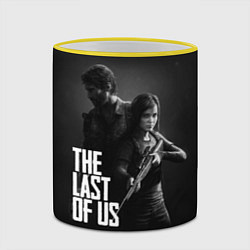 Кружка 3D The Last of Us: Black Style, цвет: 3D-желтый кант — фото 2