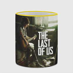 Кружка 3D The Last of Us: Guitar Music, цвет: 3D-желтый кант — фото 2