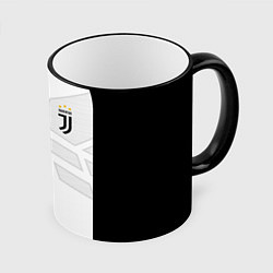 Кружка 3D JUVENTUS SPORT, цвет: 3D-черный кант