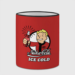 Кружка 3D Nuka Cola: Ice Cold, цвет: 3D-черный кант — фото 2
