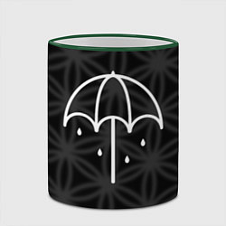 Кружка 3D BMTH Umbrella, цвет: 3D-зеленый кант — фото 2