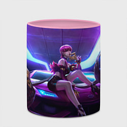 Кружка 3D Evelynn, цвет: 3D-белый + розовый — фото 2