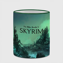 Кружка 3D SKYRIM, цвет: 3D-зеленый кант — фото 2